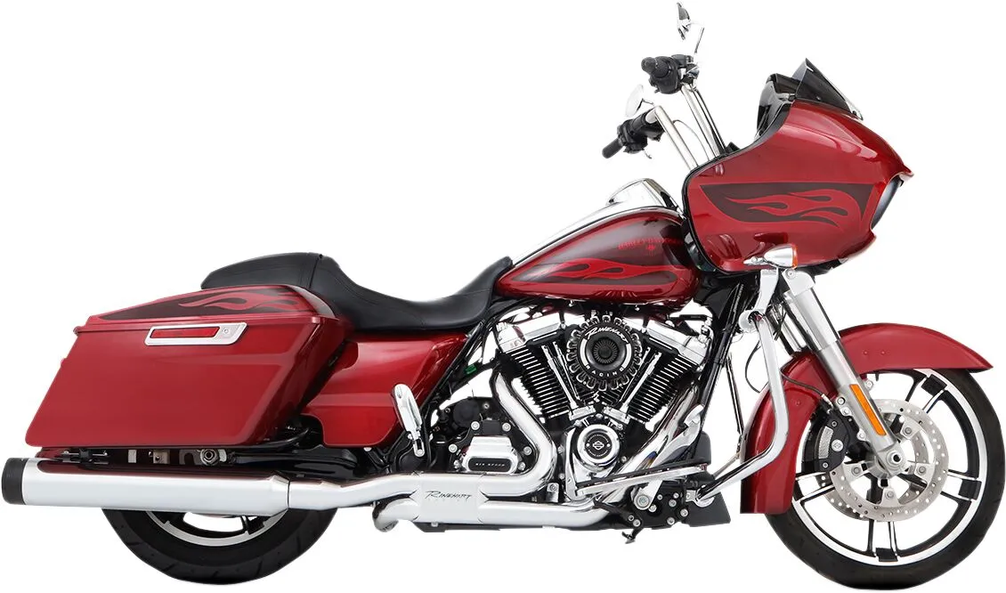 Exhaust System Slimline 45 2 into 2 for Touring