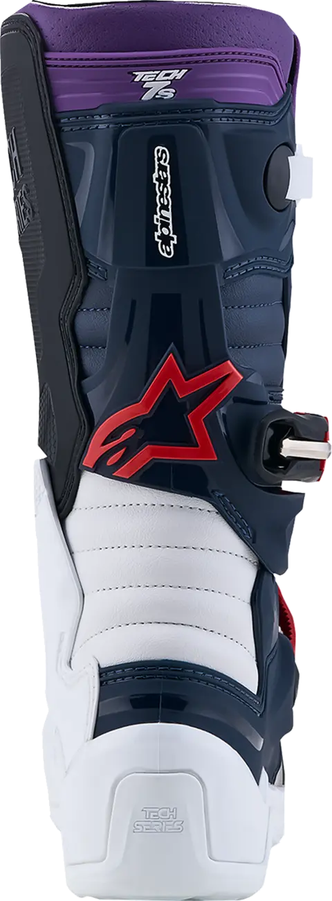 BOOT TECH7S DK BL/WHT/BLK 8