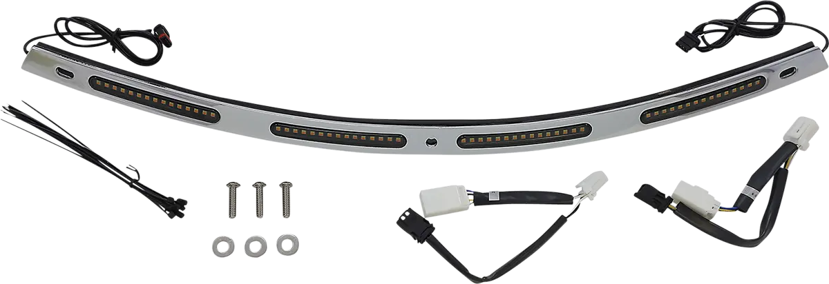 WINDSHIELD TRIM AW V2 FOR '06-'13 BATWING FAIRINGS - CHR.