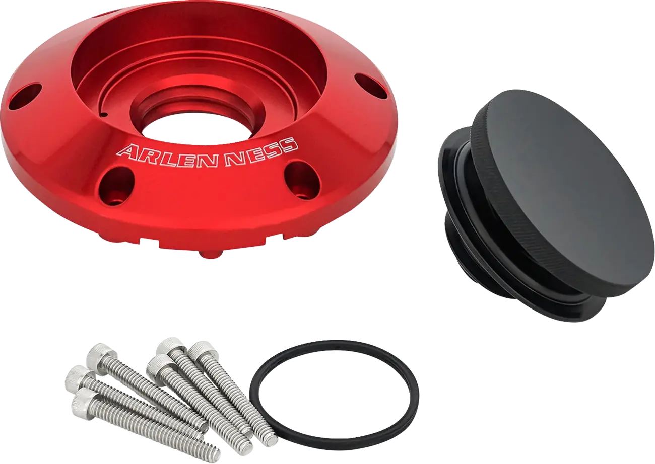 Red — GAS CAP POP-UP RED 24+ TOURING