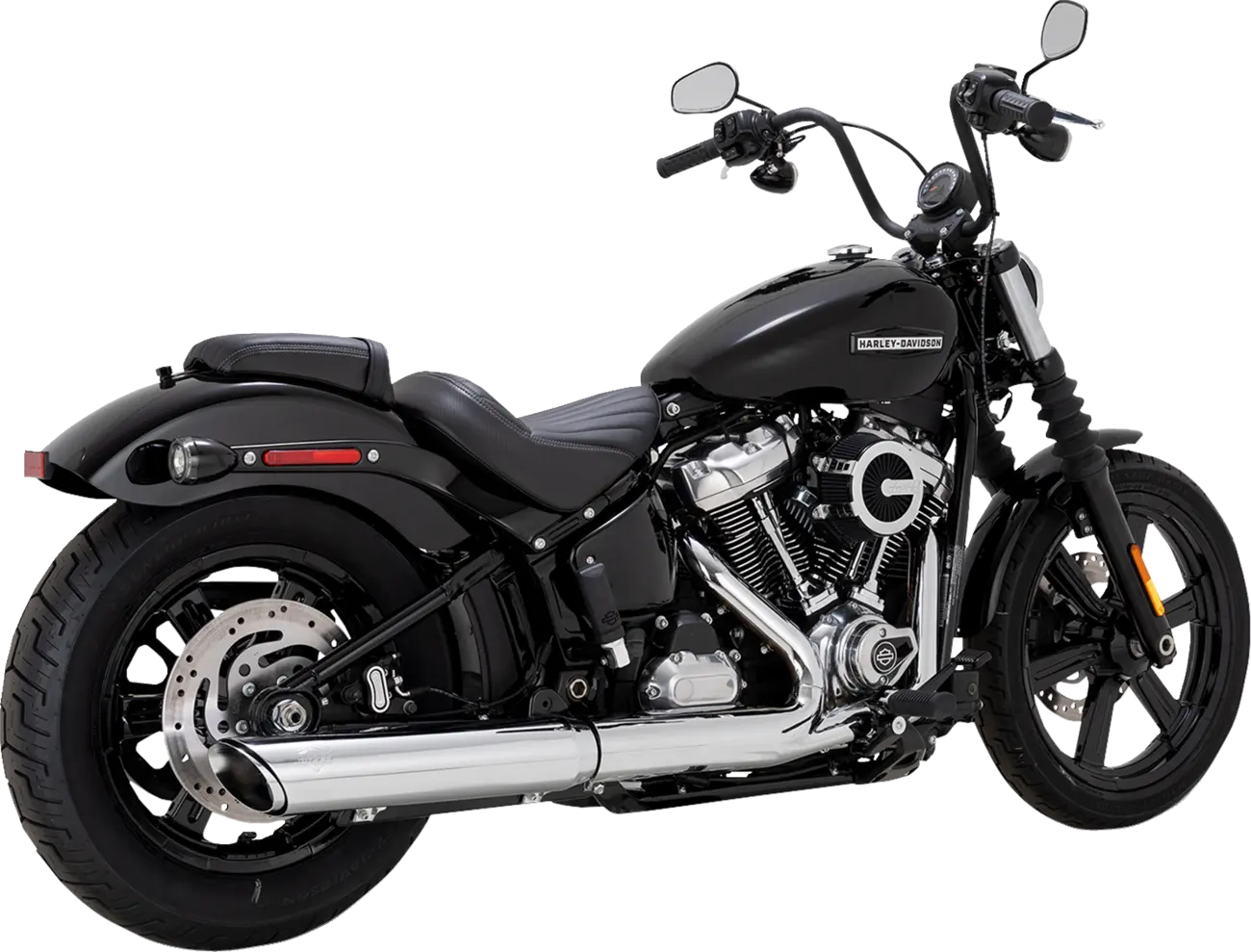 MUFFLER SLIP ON - SOFTAIL - CHROME