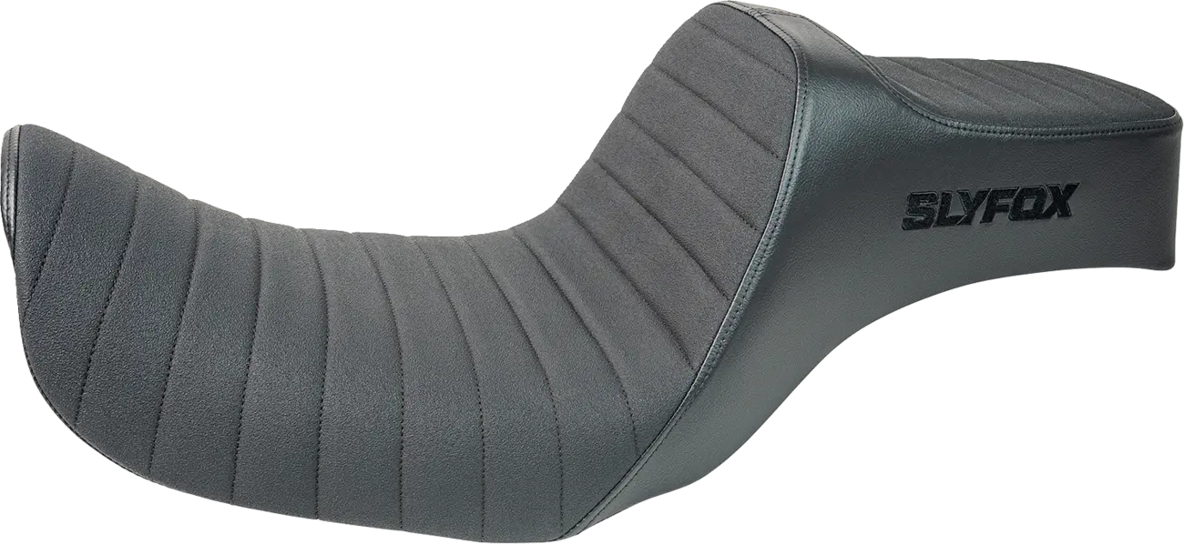 SEAT HIGHNOON BLK STITCH DYNA '06-'17