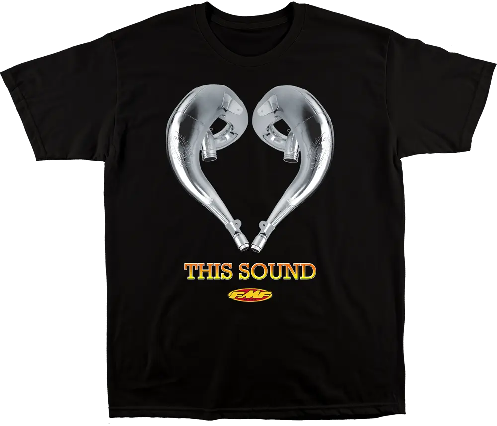 TEE LOVE THIS SOUND BLK S