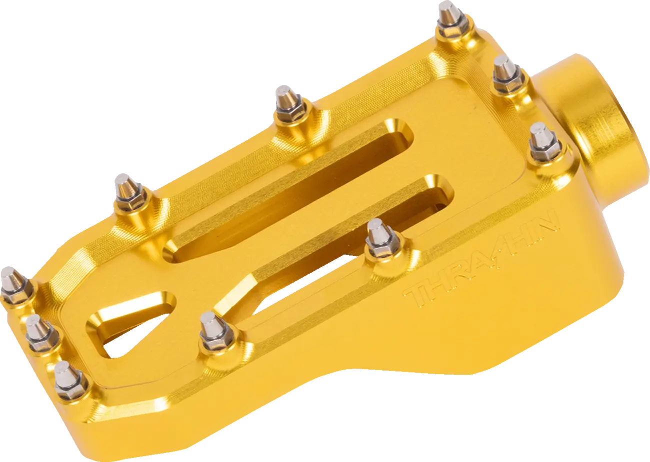 Anodized, Gold — PEDAL BRAKE AGGRESSOR TOURING GOLD