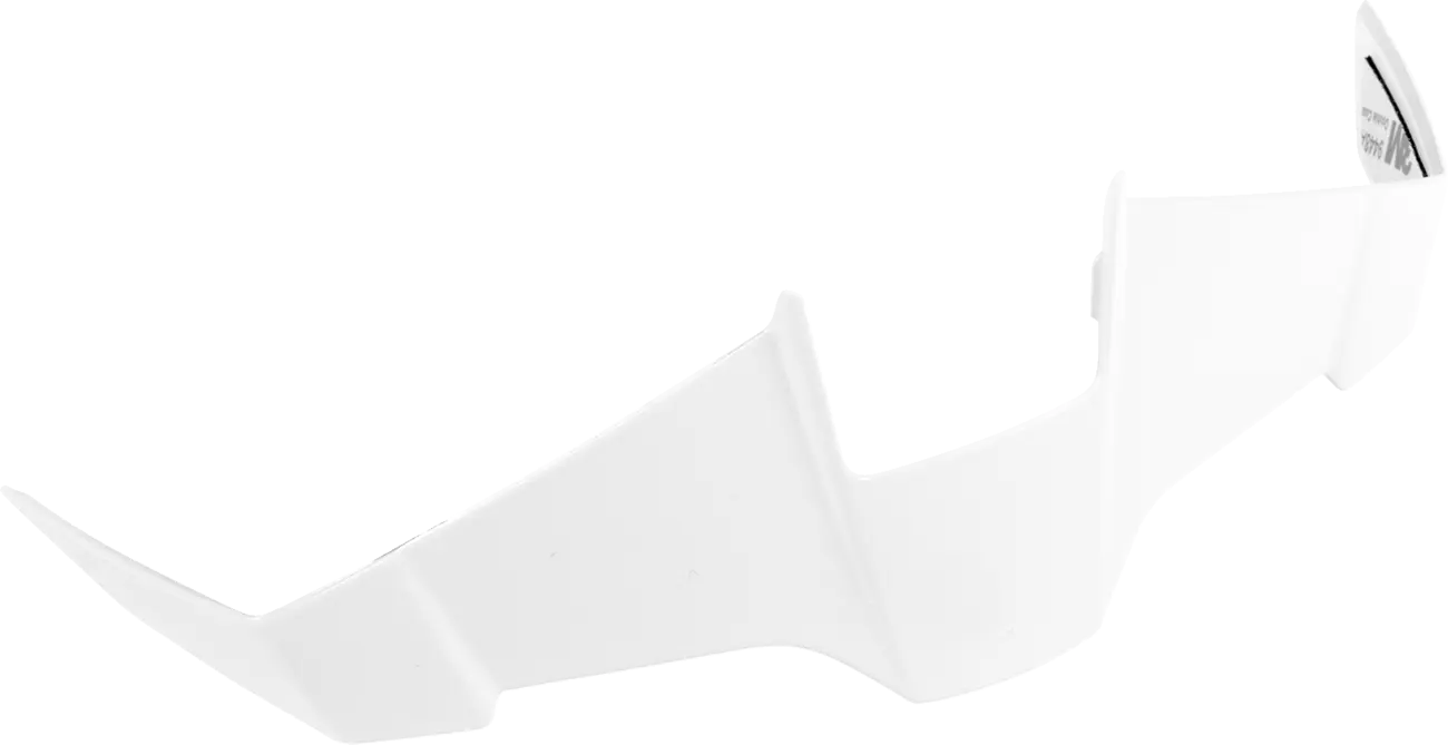 REAR SPOILER THRESHOLD GLOSS WHITE XS-SM