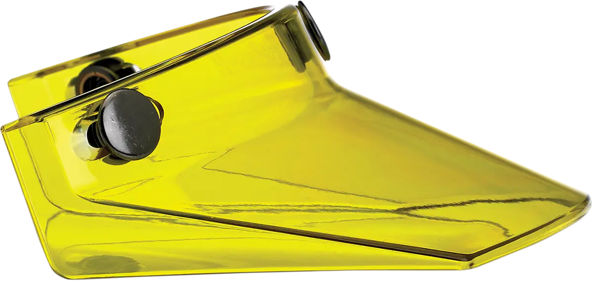 VISOR MOTO 3SNAP YLW