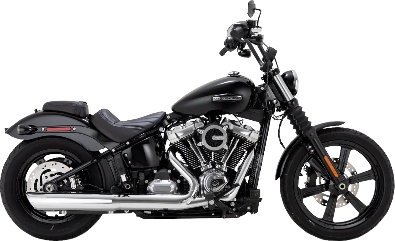 MUFFLER SLIP ON - SOFTAIL - CHROME