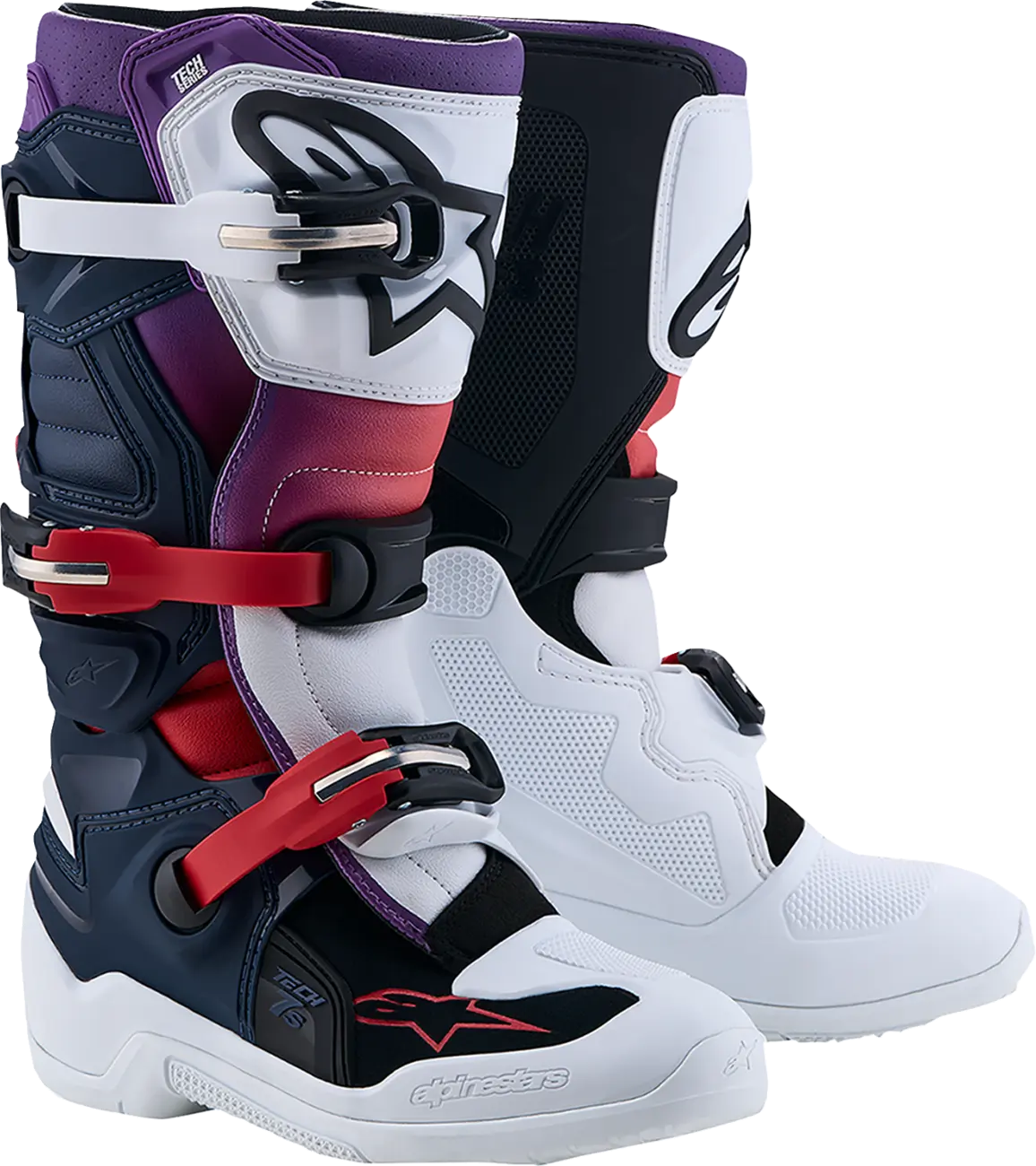 Black / Dark Blue / Purple / White