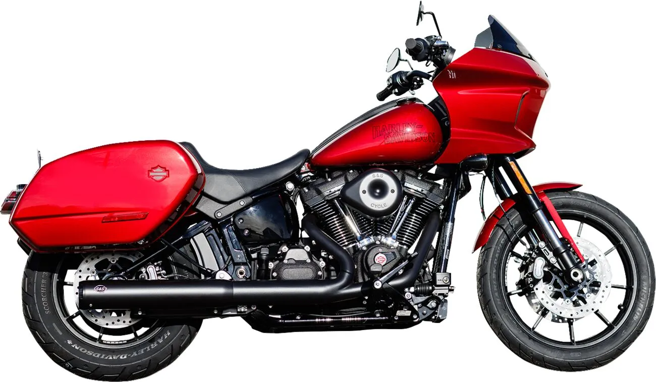 MUFFLERS - GRAND NATIONAL - SOFTAIL M8 2025 - BLACK