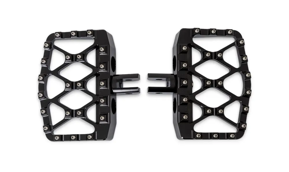 MINI FLOORBOARDS BURLY X-EVOLUTION BLACK M8 SOFTAIL