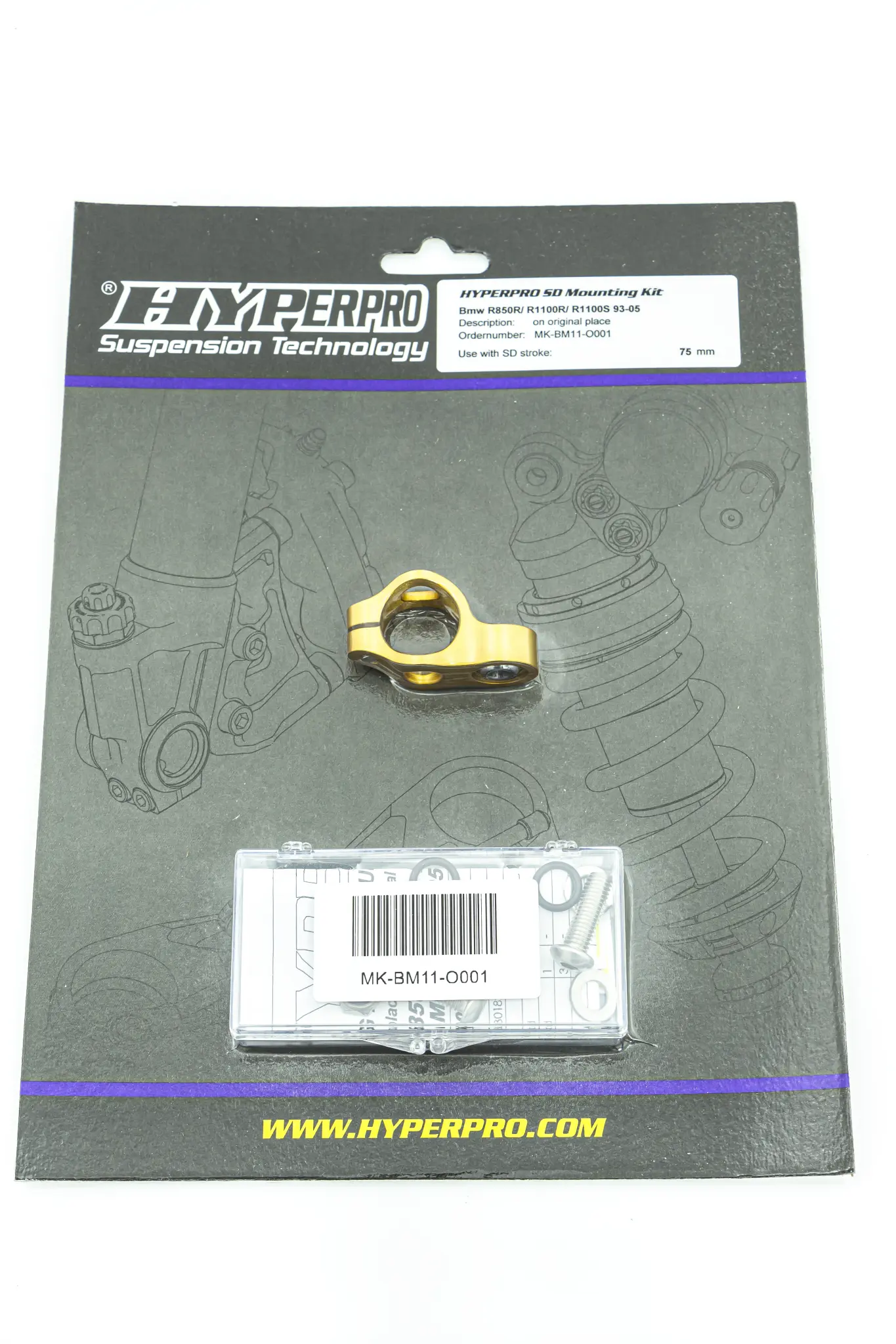 Steering Damper Mounting Kit