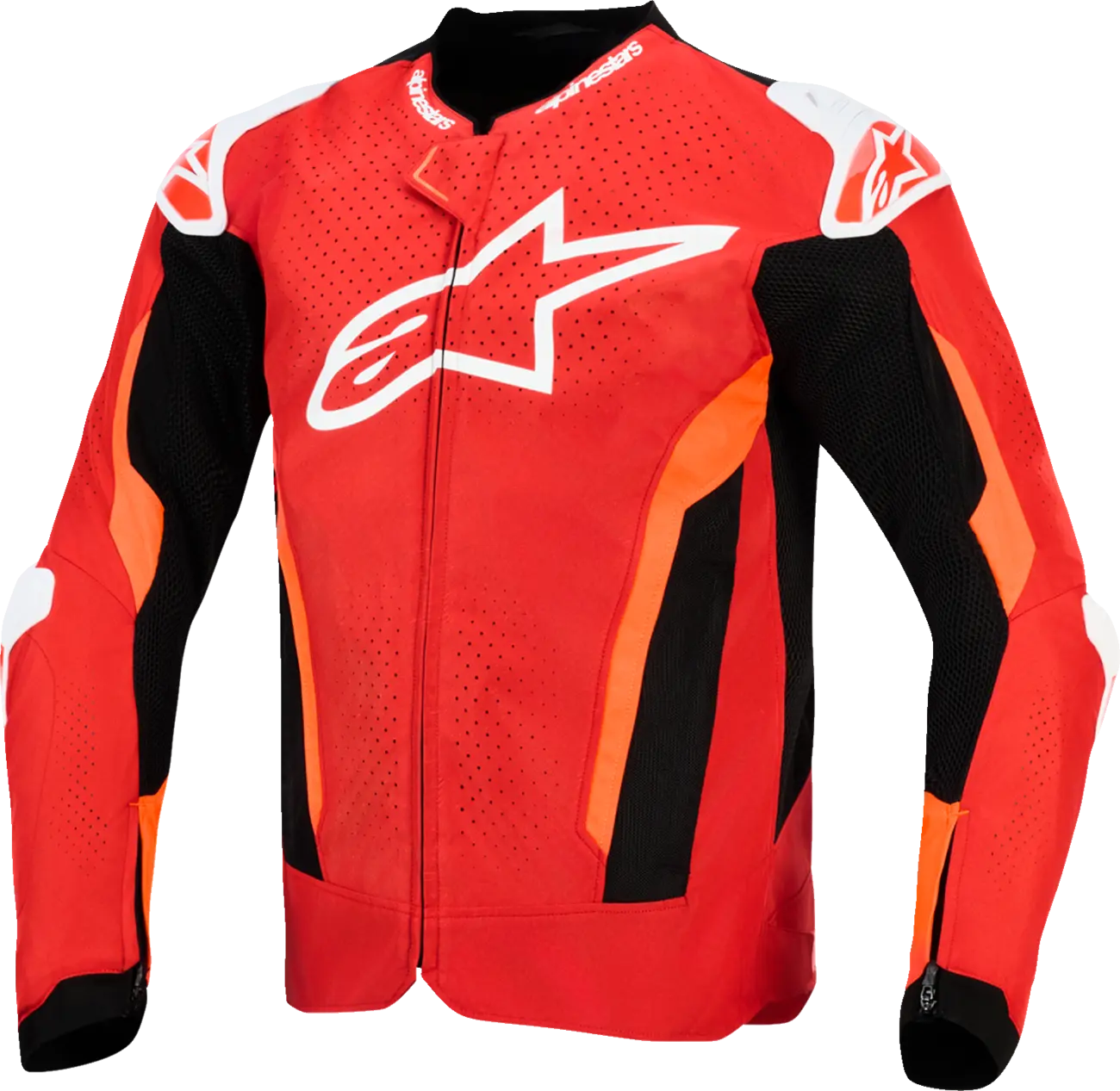 Black, Bright Red, Red, Red Fluo, White