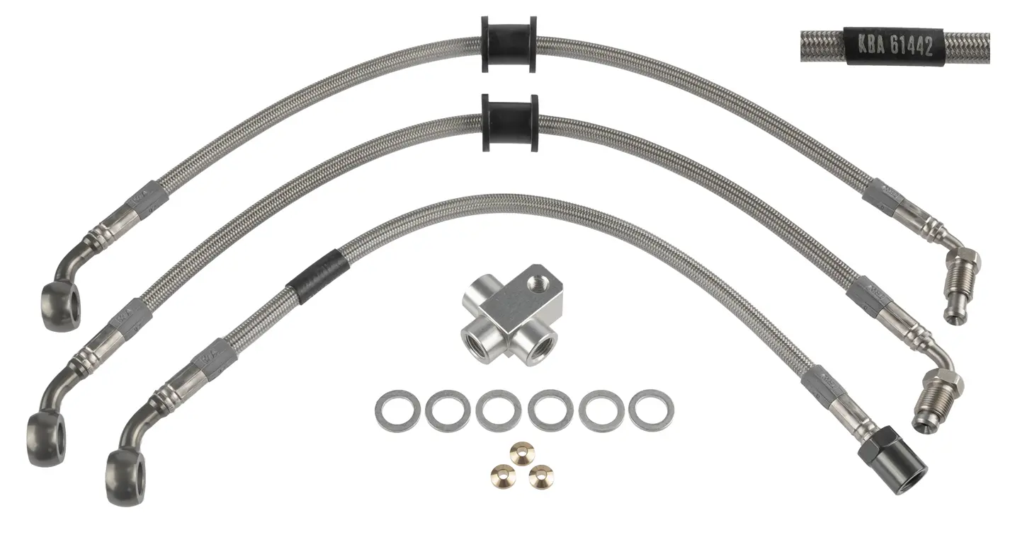Varioflex Steel Braided Hydraulic Brake Lines