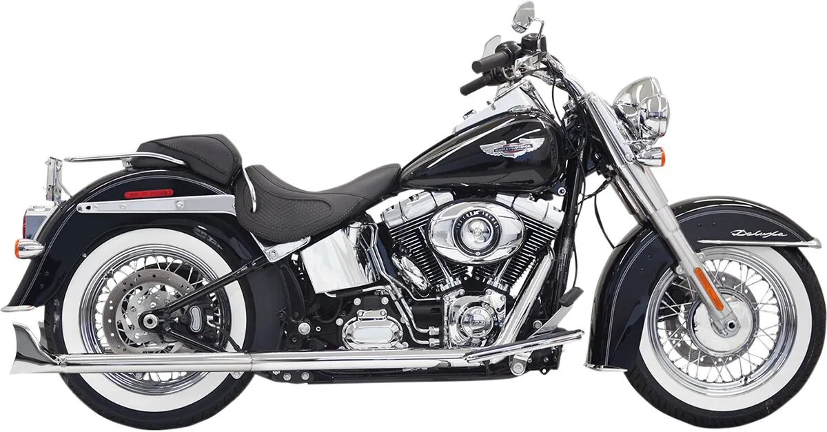 True Duals Exhaust System with Fishtail Mufflers