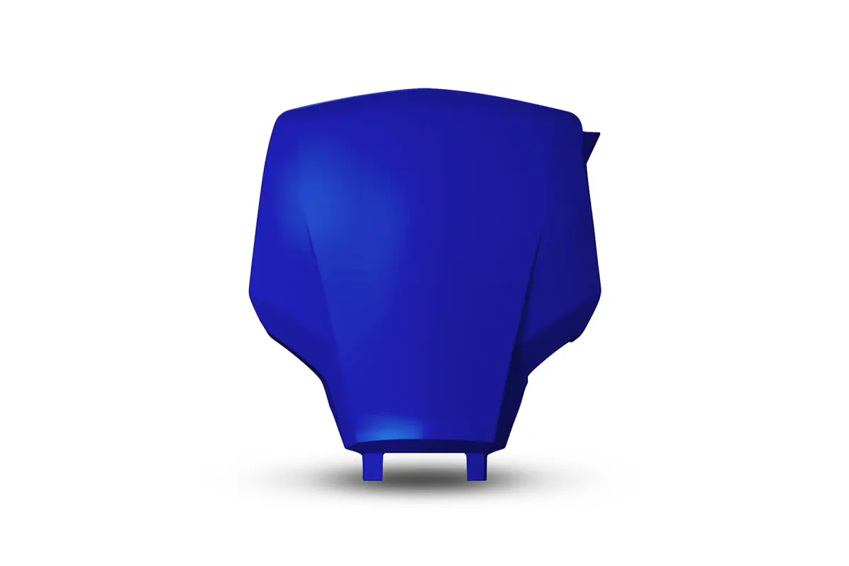PLATE #FRONT UFO W/ NO EXTENSION BLUE