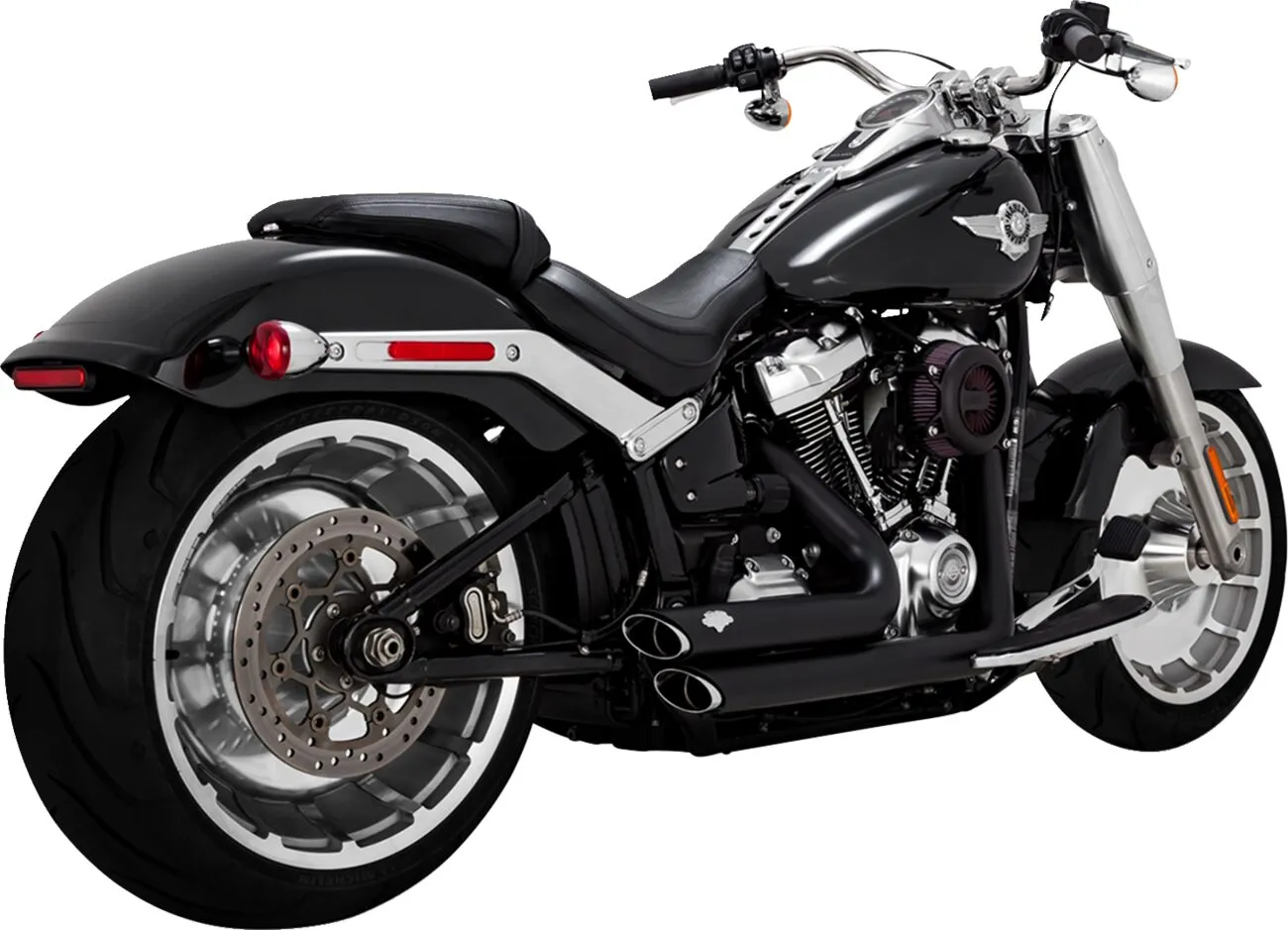 SHORT SHOTS STAGGERED EXHAUST BLACK