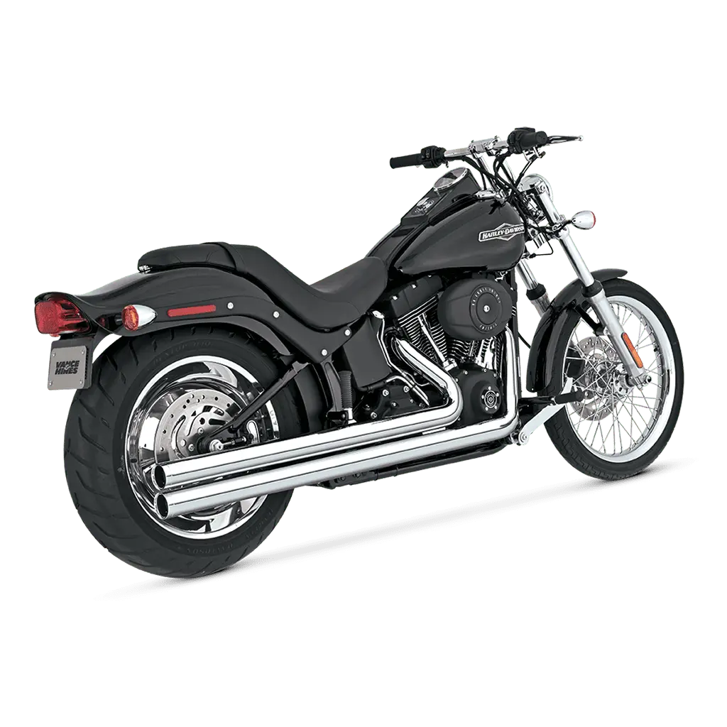 Big Shots Long Exhaust System Chrome