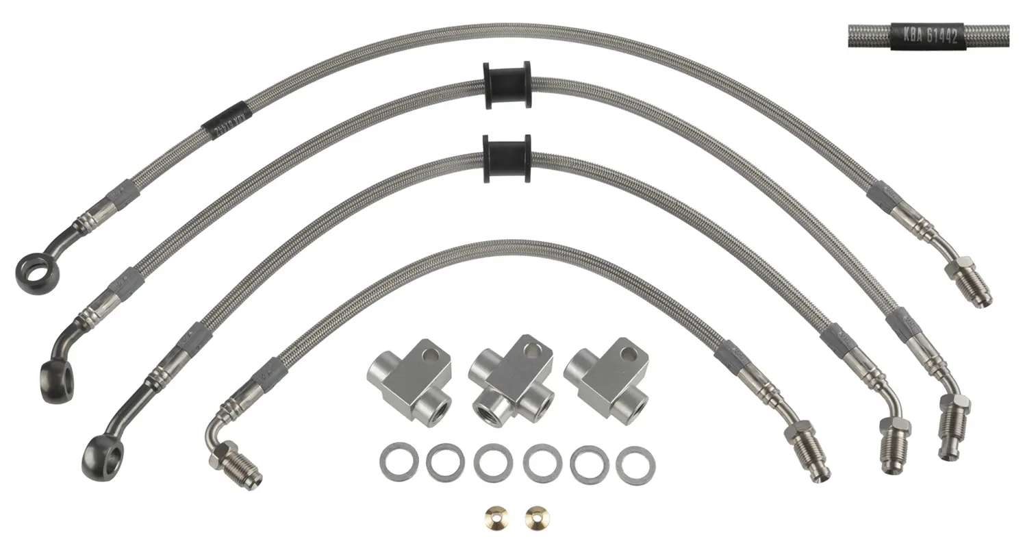Varioflex Steel Braided Hydraulic Brake Lines