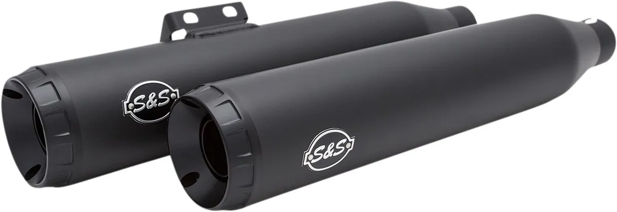 MUFFLERS - 50ST GRAND NATIONAL - M8 SOFTAIL - BLACK