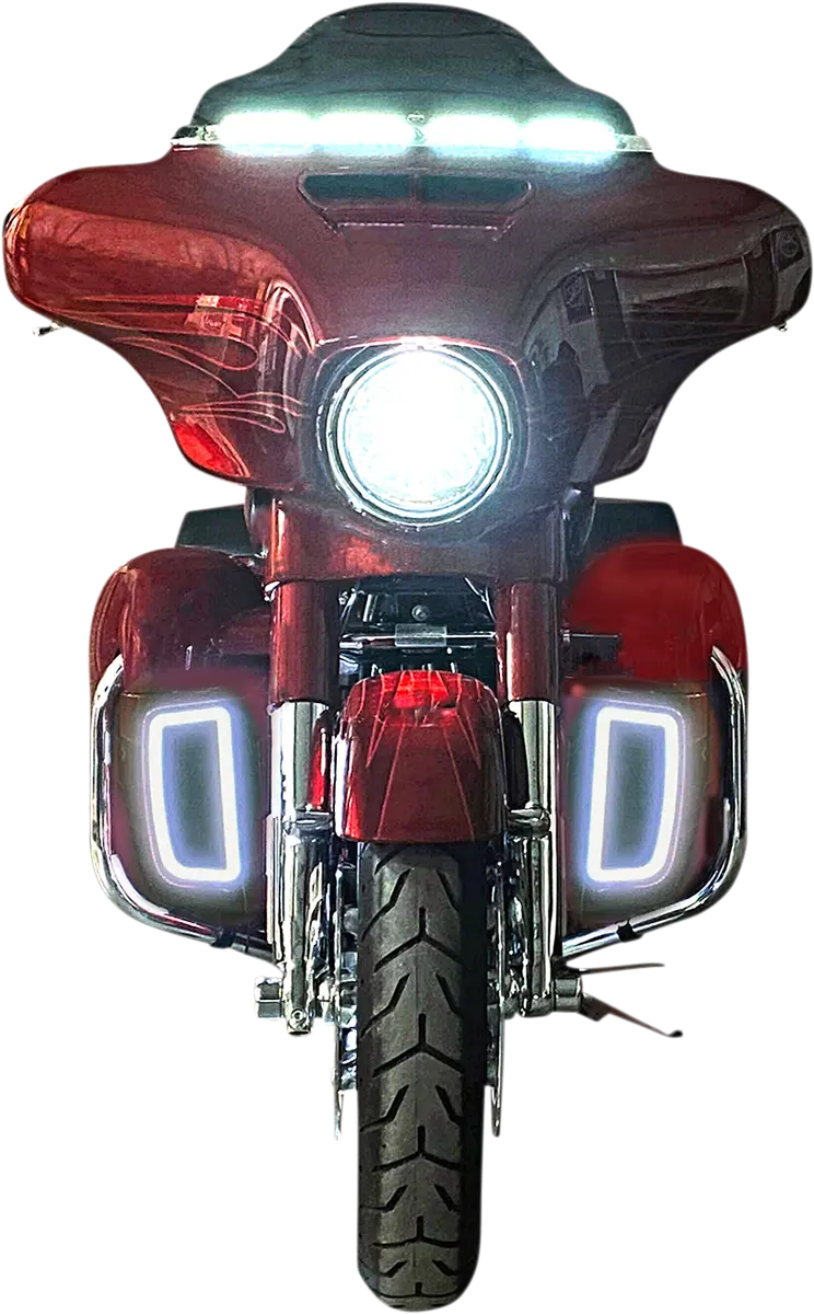 LOWER FAIRING GRILL UPGRADE WITH DRL & TURN SIGNALS