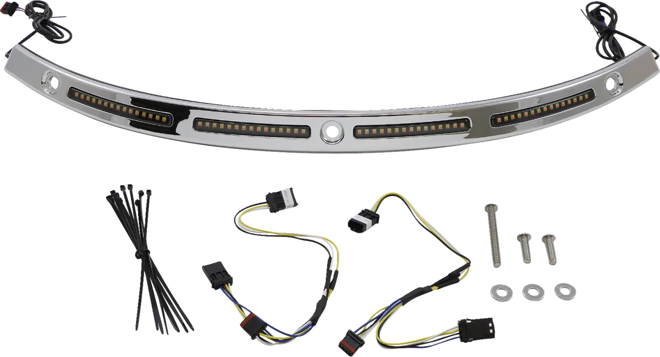 Genesis® 4 Dynamic LED Batwing Windshield Trim