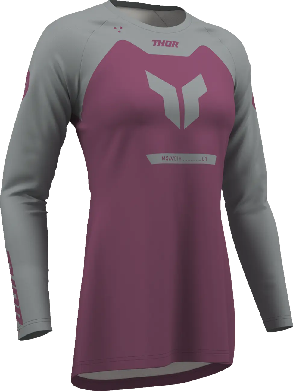 XL — JERSEY WMN RIDEMODE MENACE PURPLE/GREY XL