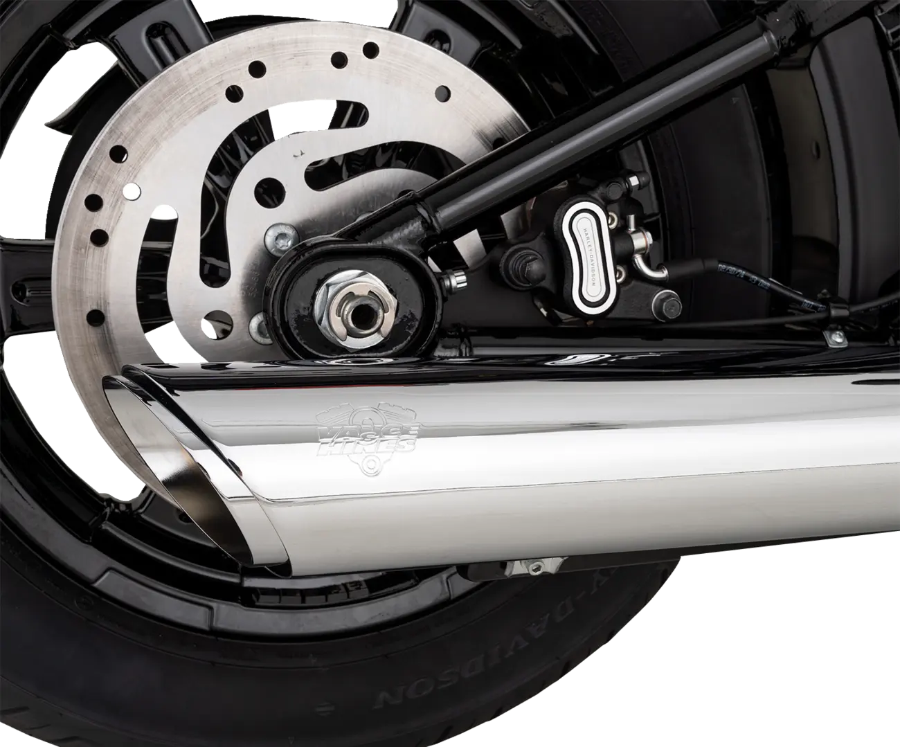 MUFFLER SLIP ON - SOFTAIL - CHROME