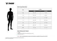 Image: Product/Part name Size Chart