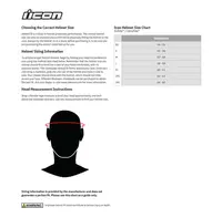 Image: Product/Part name Size Chart