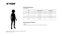 Image: Product/Part name Size Chart