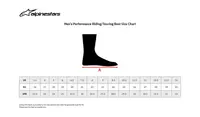 Image: Product/Part name Size Chart
