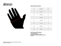 Image: Product/Part name Size Chart