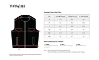 Image: Product/Part name Size Chart