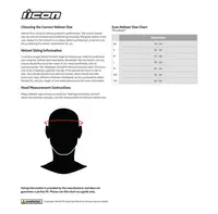Image: Product/Part name Size Chart