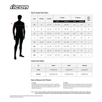 Image: Product/Part name Size Chart